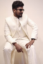 Cream Indo Western Jodhpuri Set